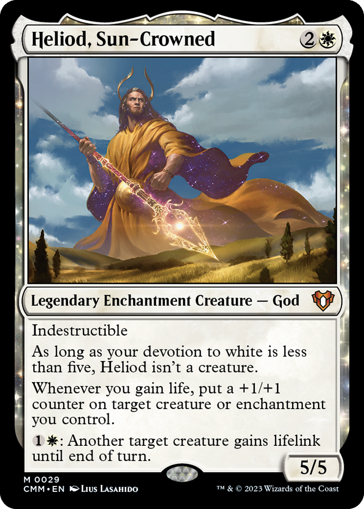 Heliod, Sun-Crowned [Commander Masters] | Good Games Adelaide SA