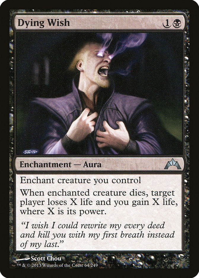 Dying Wish 64 (Gatecrash)  - Foil | Good Games Adelaide SA
