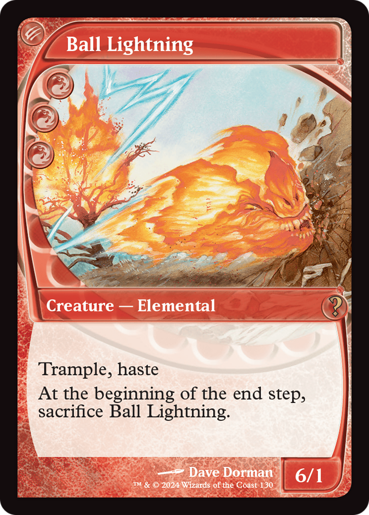 Ball Lightning (Future Sight) [Mystery Booster 2] | Good Games Adelaide SA
