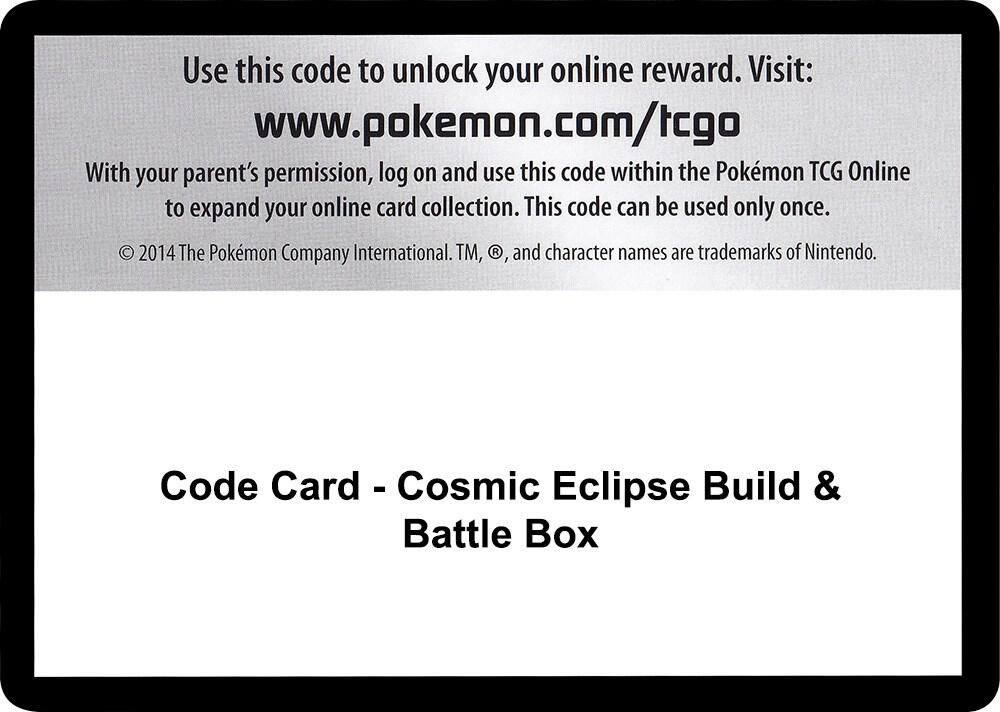 Code Card Cosmic Eclipse Build and Battle Box  (SM - Cosmic Eclipse)  | Good Games Adelaide SA