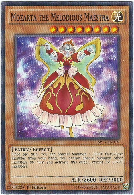 Mozarta the Melodious Maestra [SP15-EN019] Shatterfoil Rare | Good Games Adelaide SA