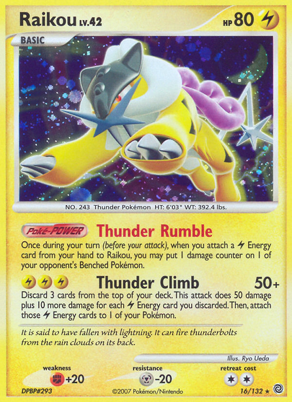 Raikou (16/132) [Diamond & Pearl: Secret Wonders] | Good Games Adelaide SA