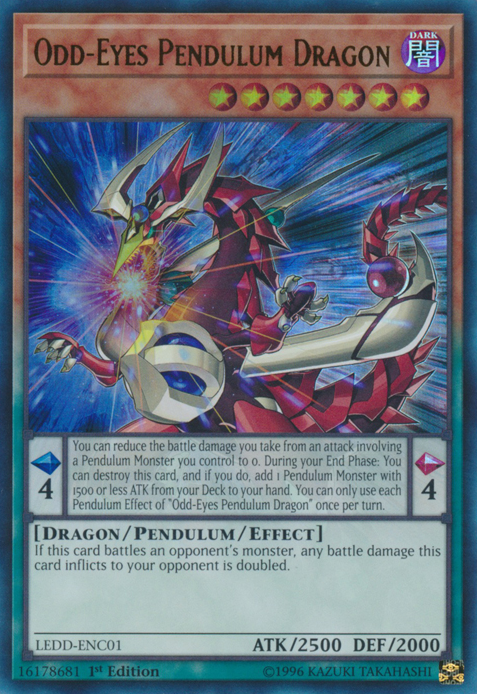 Odd-Eyes Pendulum Dragon [LEDD-ENC01] Ultra Rare | Good Games Adelaide SA