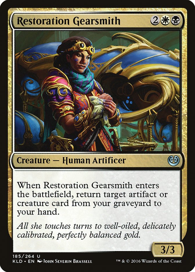 Restoration Gearsmith [Kaladesh] | Good Games Adelaide SA