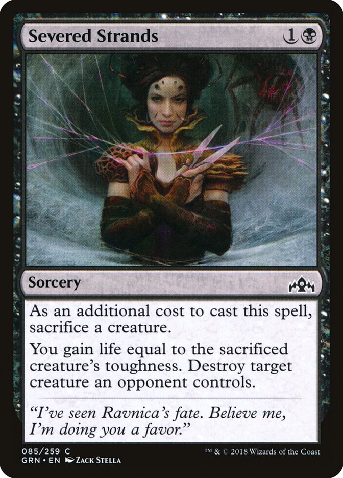 Severed Strands [Guilds of Ravnica] | Good Games Adelaide SA