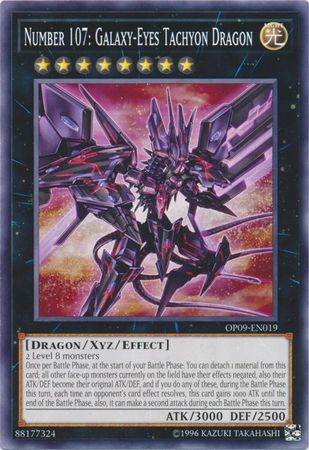 Number 107: Galaxy-Eyes Tachyon Dragon [OP09-EN019] Common | Good Games Adelaide SA
