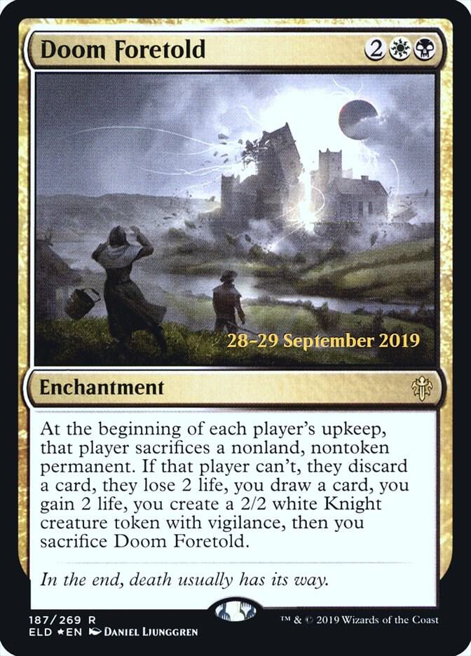 Doom Foretold 187 (Prerelease Cards)  - Foil | Good Games Adelaide SA