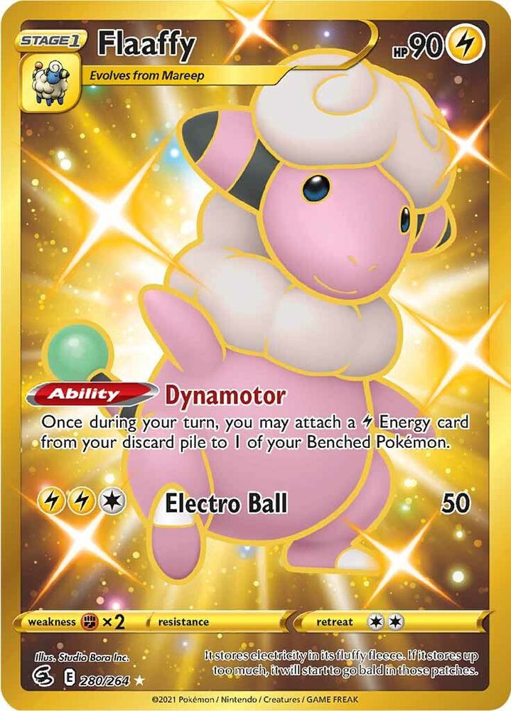 Flaaffy Secret 280/264 (SWSH08: Fusion Strike)  - Holofoil | Good Games Adelaide SA