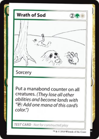 Wrath of Sod (2021 Edition) [Mystery Booster Playtest Cards] | Good Games Adelaide SA