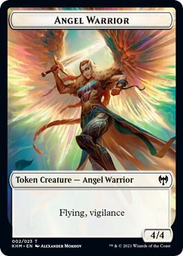 Angel Warrior Token 2 (Kaldheim)  | Good Games Adelaide SA