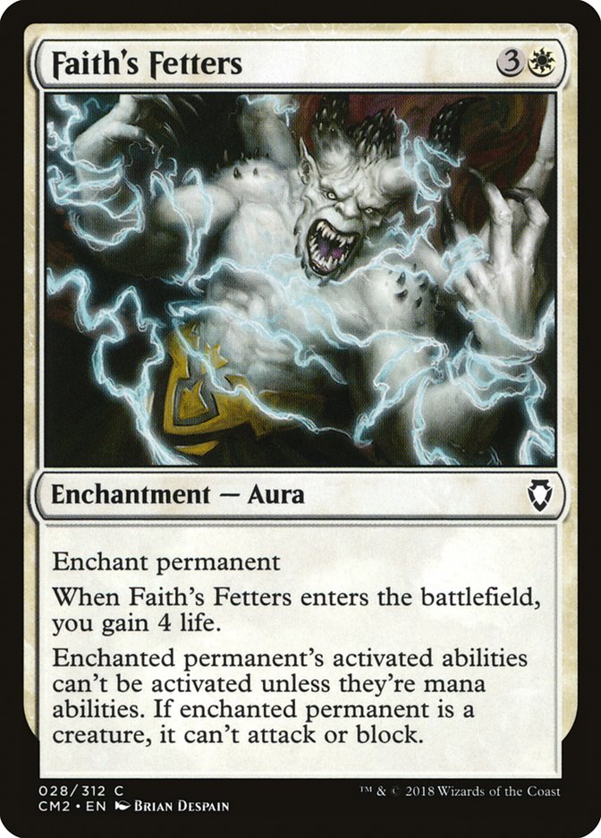 Faith's Fetters [Commander Anthology Volume II] | Good Games Adelaide SA