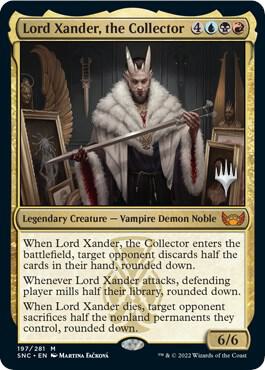 Lord Xander the Collector 197 (Promo Pack: Streets of New Capenna)  - Foil | Good Games Adelaide SA