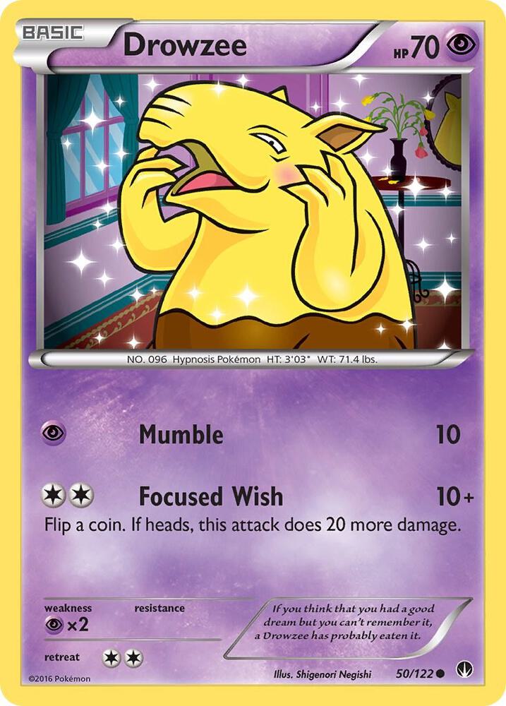Drowzee 50/122 (XY - BREAKpoint)  | Good Games Adelaide SA