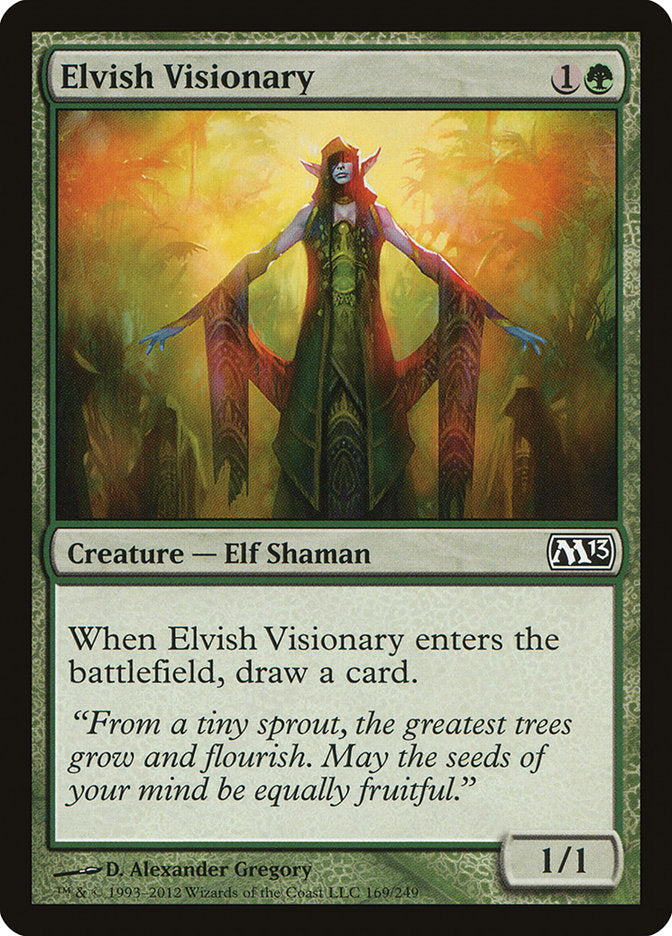 Elvish Visionary [Magic 2013] | Good Games Adelaide SA