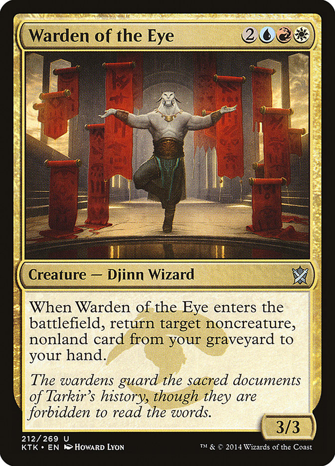 Warden of the Eye 212 (Khans of Tarkir)  | Good Games Adelaide SA