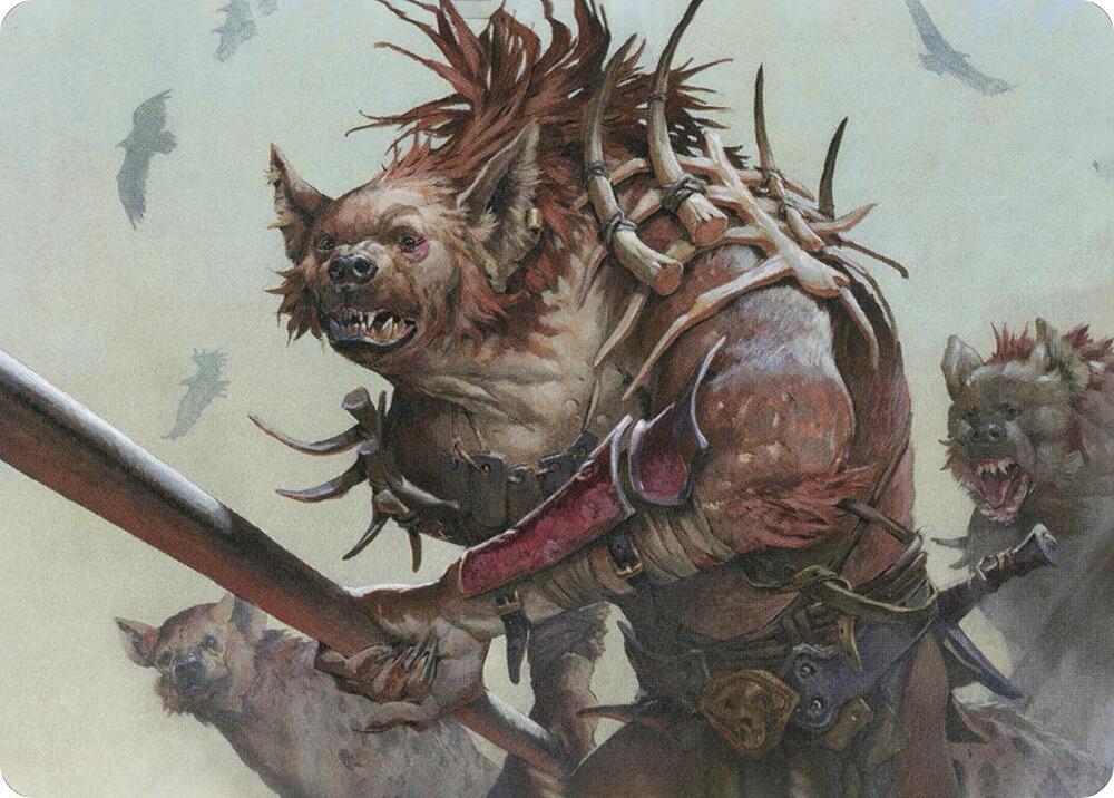 Gnoll Art Card 11 (Art Series: Adventures in the Forgotten Realms)  | Good Games Adelaide SA
