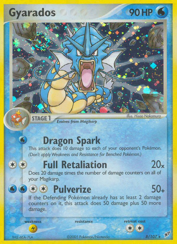 Gyarados (8/107) [EX: Deoxys] | Good Games Adelaide SA