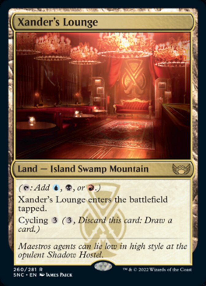 Xander's Lounge [Streets of New Capenna] | Good Games Adelaide SA
