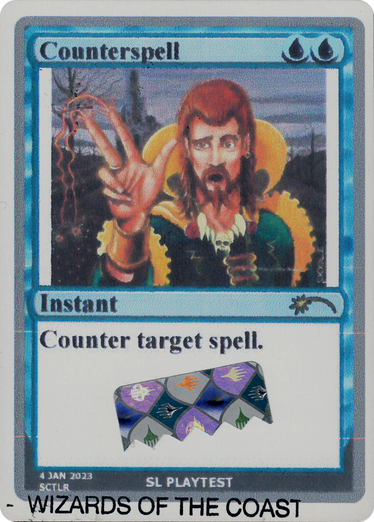 Counterspell (SL PLAYTEST) [Secret Lair Drop Series] | Good Games Adelaide SA
