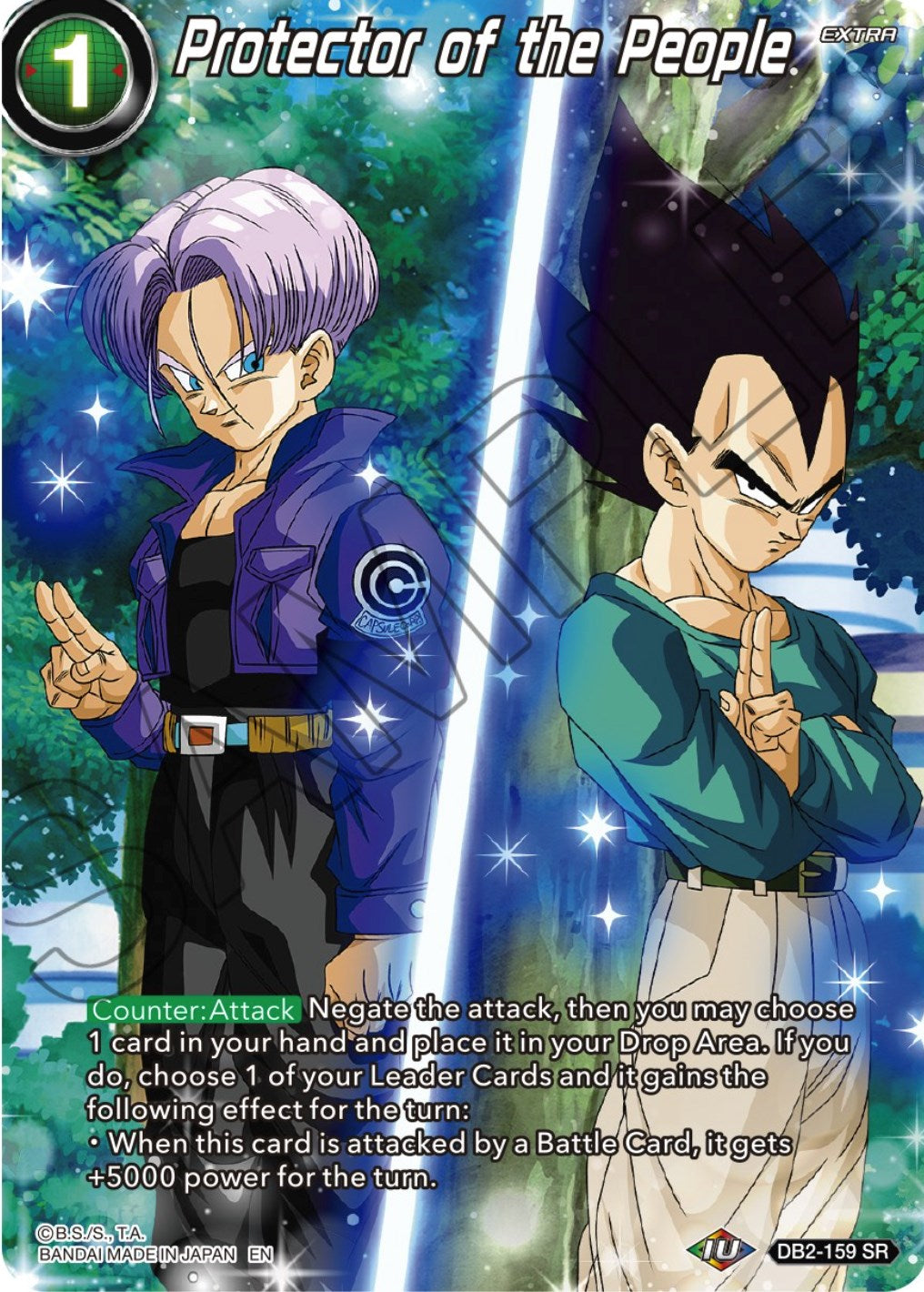Protector of the People (DB2-159) [Theme Selection: History of Vegeta] | Good Games Adelaide SA