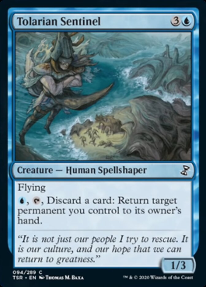 Tolarian Sentinel [Time Spiral Remastered] | Good Games Adelaide SA