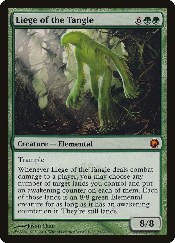 Liege of the Tangle 123 (Scars of Mirrodin)  - Foil | Good Games Adelaide SA