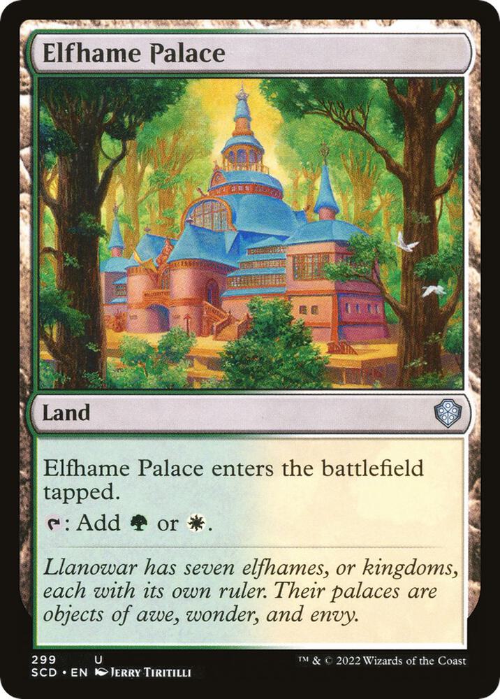 Elfhame Palace 299 (Starter Commander Decks)  | Good Games Adelaide SA
