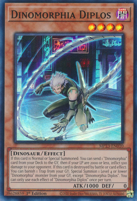 Dinomorphia Diplos [MP23-EN010] Super Rare | Good Games Adelaide SA