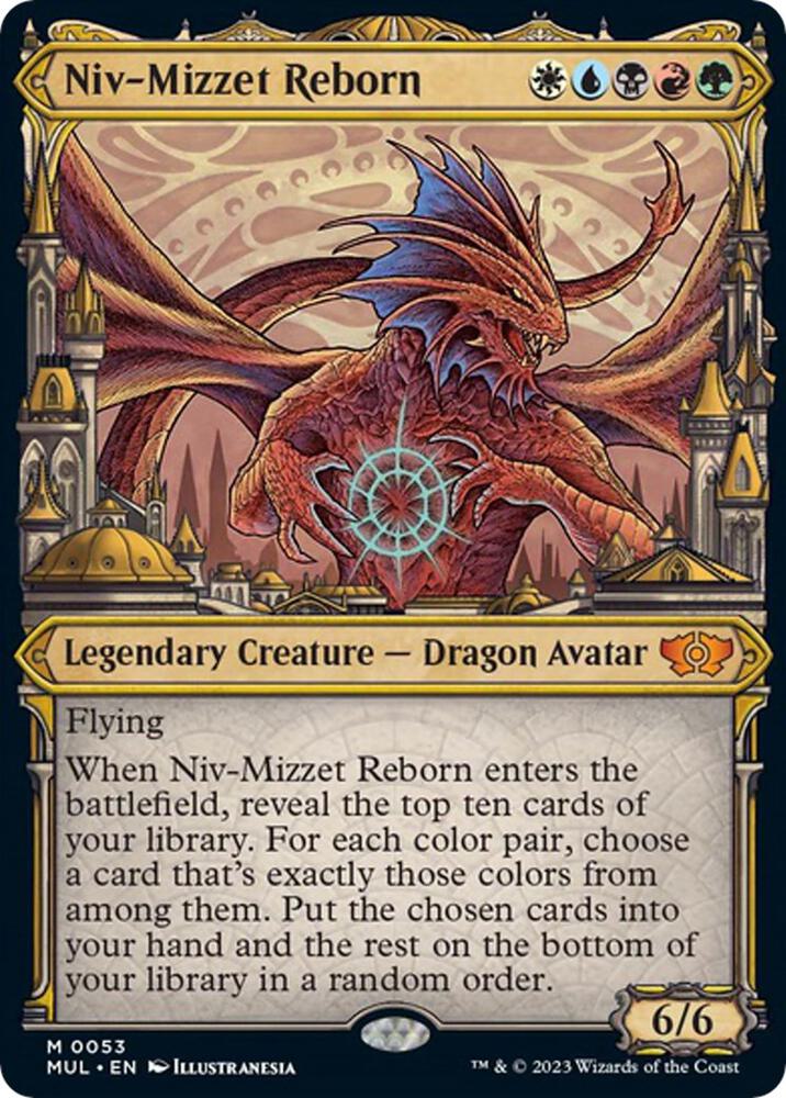 Niv-Mizzet, Reborn 53 (March of the Machine: Multiverse Legends)  - Showcase | Good Games Adelaide SA