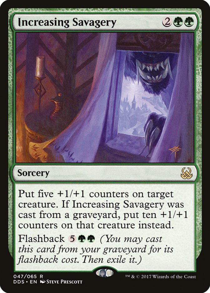 Increasing Savagery 47 (Duel Decks: Mind vs. Might)  | Good Games Adelaide SA
