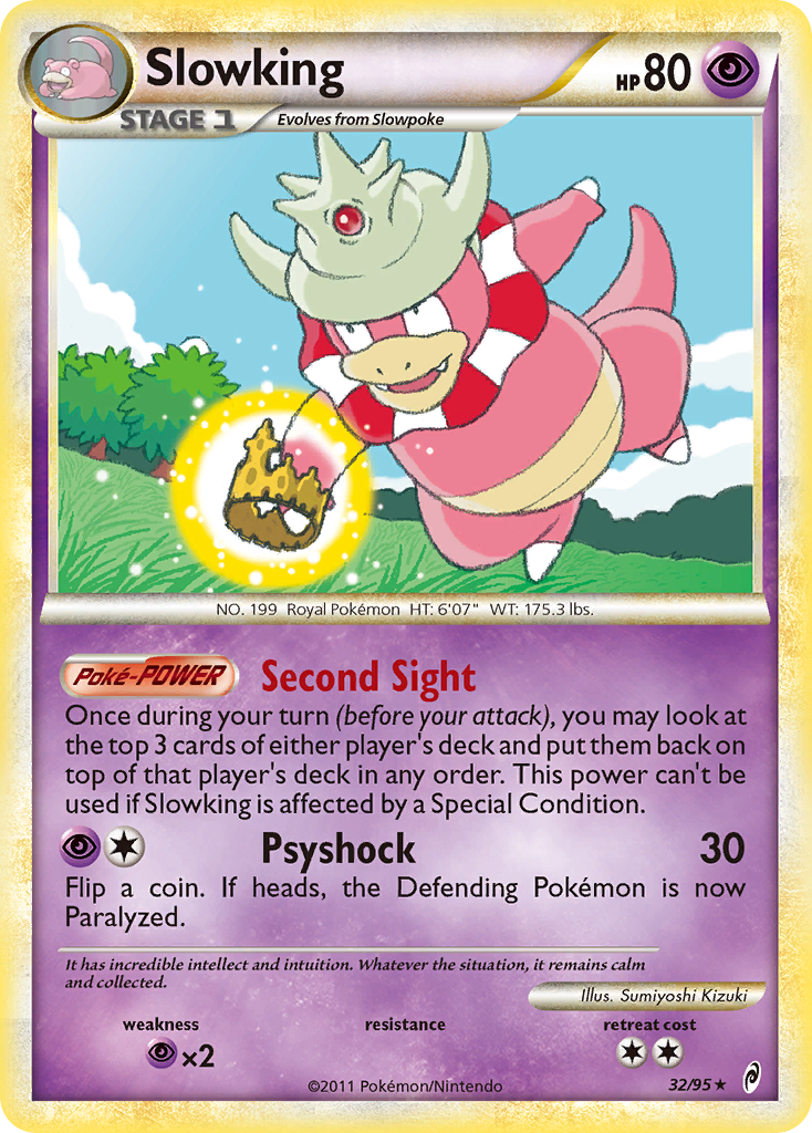 Slowking (32/95) [HeartGold & SoulSilver: Call of Legends] | Good Games Adelaide SA