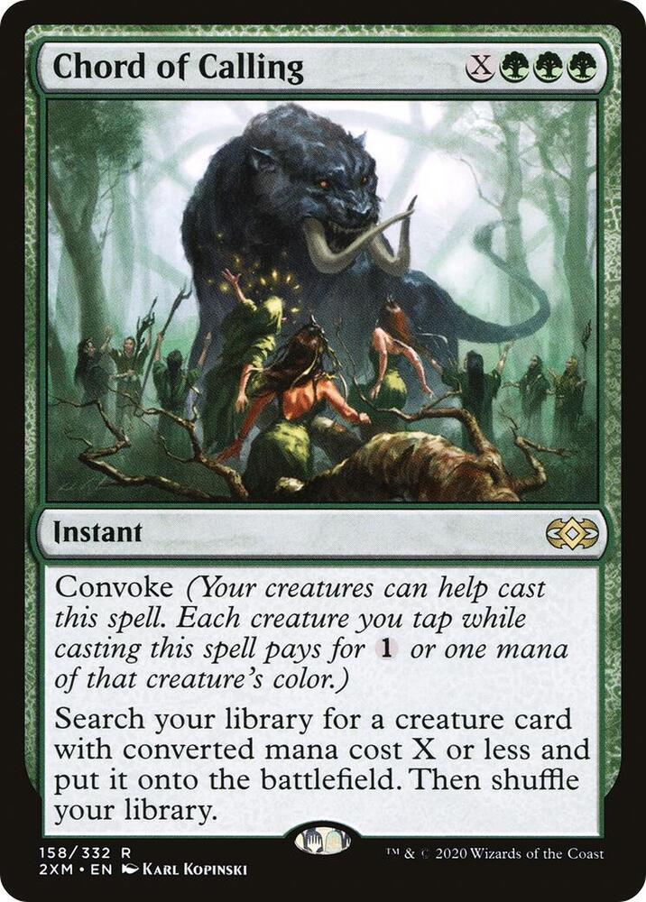 Chord of Calling 158 (Double Masters)  - Foil | Good Games Adelaide SA