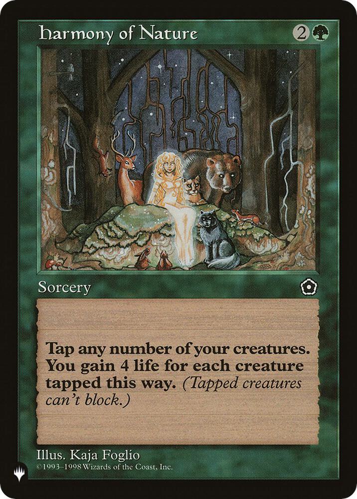 Harmony of Nature  (The List Reprints)  | Good Games Adelaide SA