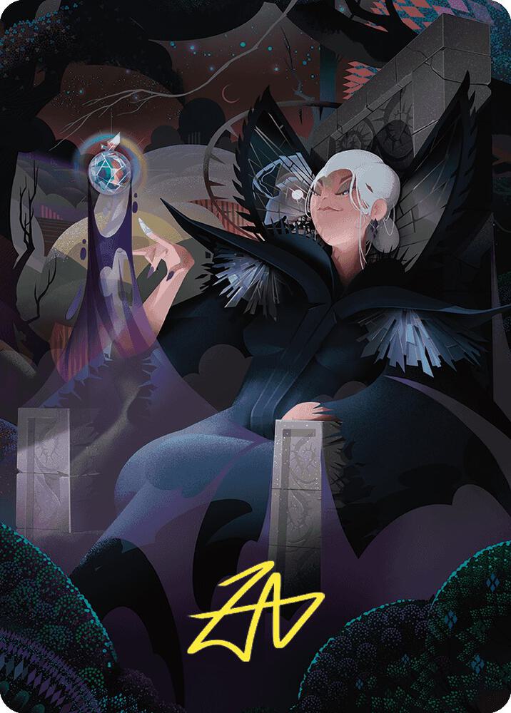 Eriette of the Charmed Apple Art Card Gold Stamped Signature 58 (Art Series: Wilds of Eldraine)  | Good Games Adelaide SA