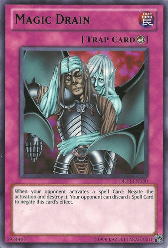 Magic Drain (Green) [DL13-EN020] Rare | Good Games Adelaide SA