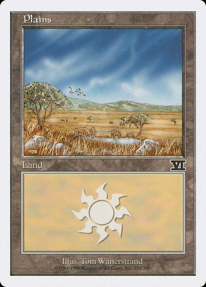 Plains (331) [Classic Sixth Edition] | Good Games Adelaide SA