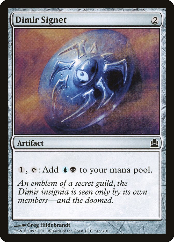 Dimir Signet [Commander 2011] | Good Games Adelaide SA