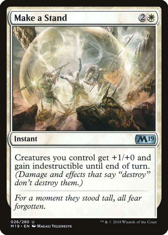 Make a Stand 26 (Core Set 2019)  - Foil | Good Games Adelaide SA