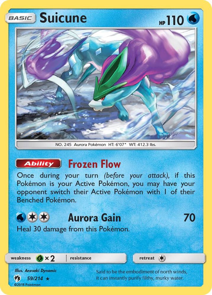 Suicune 59/214 (SM - Lost Thunder)  - Holofoil | Good Games Adelaide SA