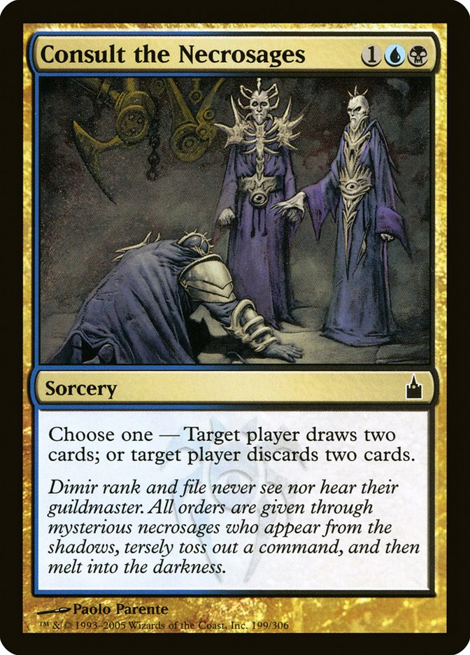 Consult the Necrosages 199 (Ravnica: City of Guilds)  | Good Games Adelaide SA