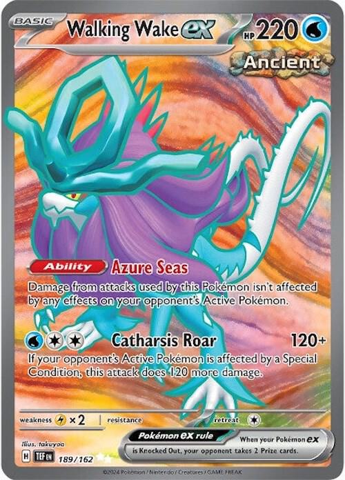 Walking Wake ex 189/162 (SV05: Temporal Forces)  - Holofoil | Good Games Adelaide SA