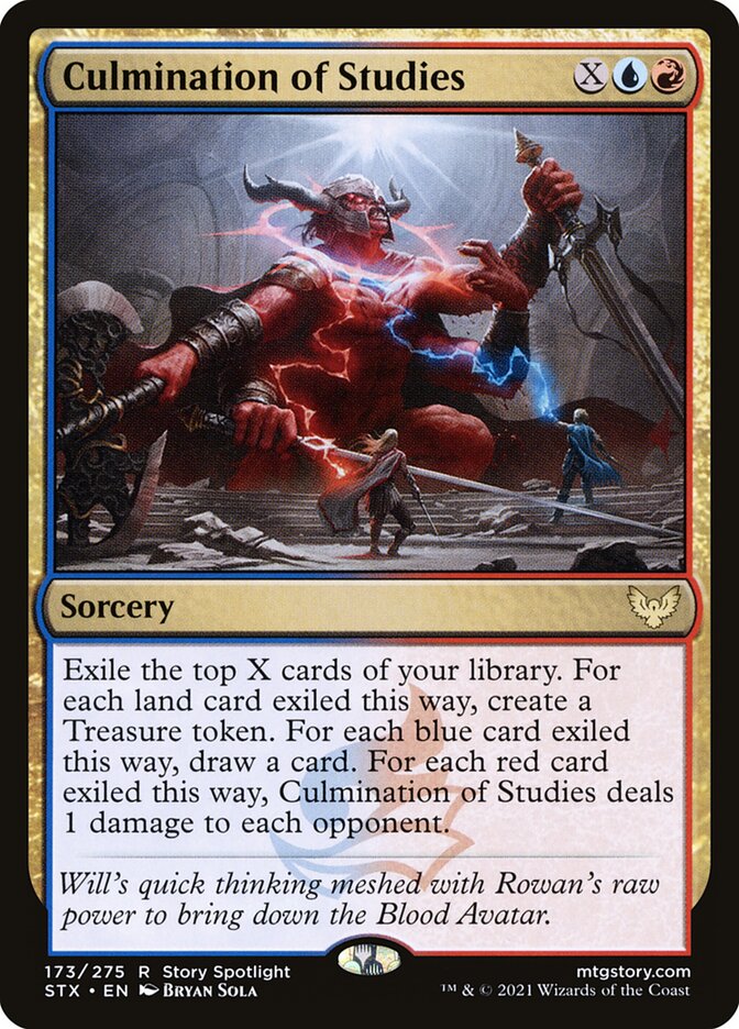 Culmination of Studies 173 (Strixhaven: School of Mages)  - Foil | Good Games Adelaide SA