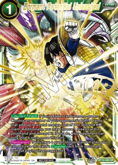 Dormant Potential Unleashed (Alternate Art Set 2021 Vol. 2) (BT10-088) [Tournament Promotion Cards] | Good Games Adelaide SA