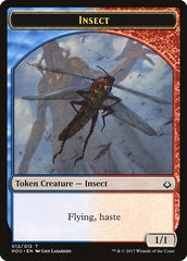 Champion of Wits // Insect Double-sided Token [Hour of Devastation Tokens] | Good Games Adelaide SA