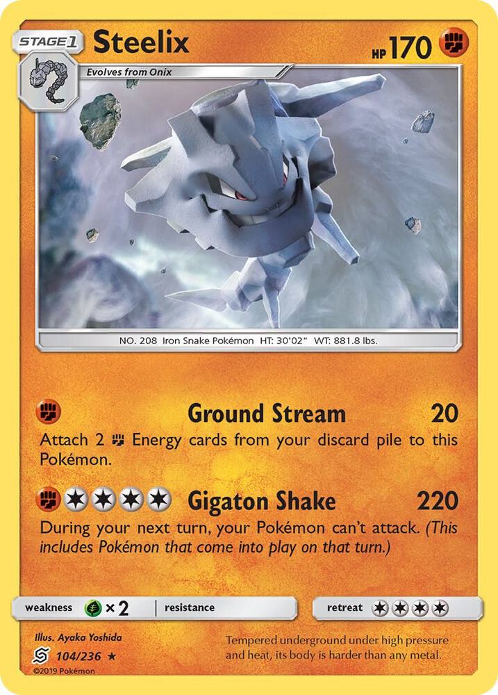 Steelix 104/236 (SM - Unified Minds)  | Good Games Adelaide SA