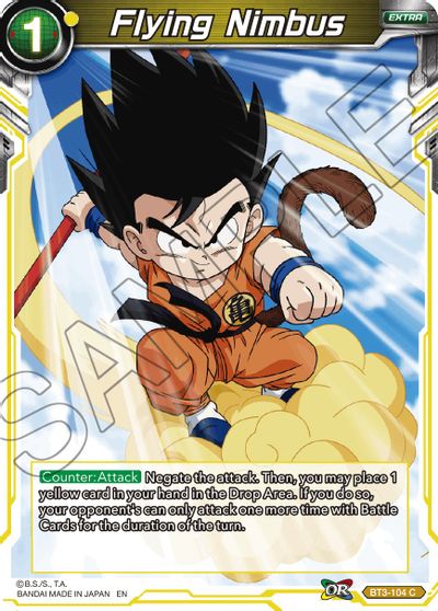 Flying Nimbus (Reprint) (BT3-104) [Battle Evolution Booster] | Good Games Adelaide SA