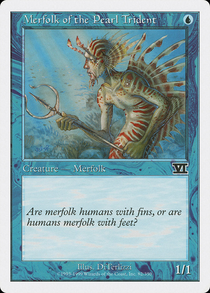 Merfolk of the Pearl Trident [Classic Sixth Edition] | Good Games Adelaide SA