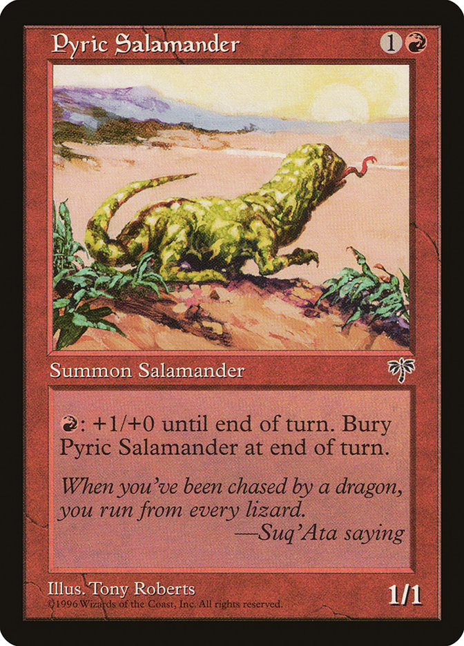 Pyric Salamander  (Mirage)  | Good Games Adelaide SA