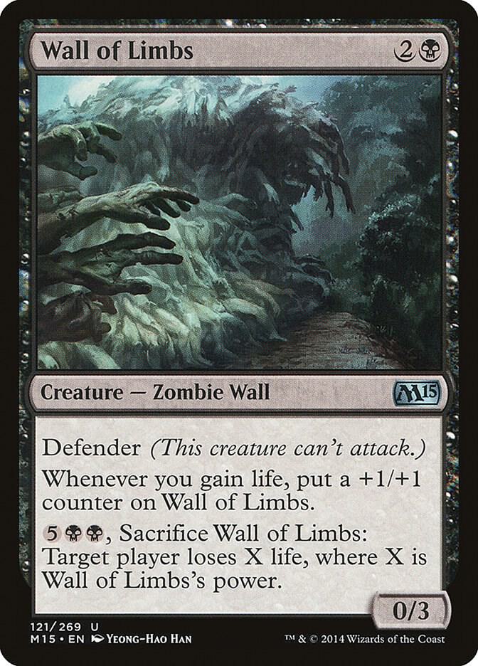 Wall of Limbs 121 (Magic 2015 (M15))  | Good Games Adelaide SA