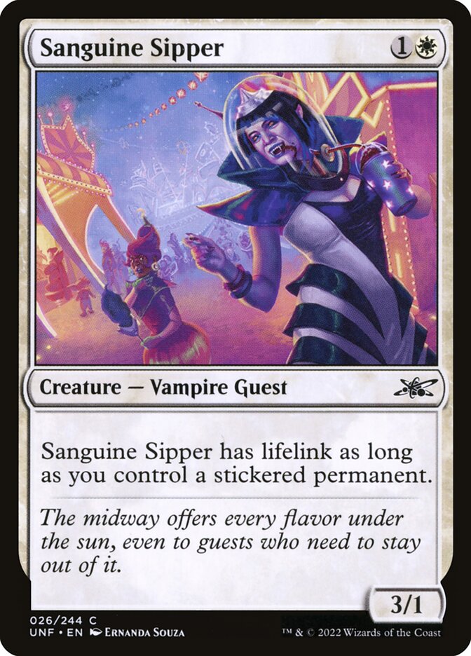 Sanguine Sipper 26 (Unfinity)  - Foil | Good Games Adelaide SA